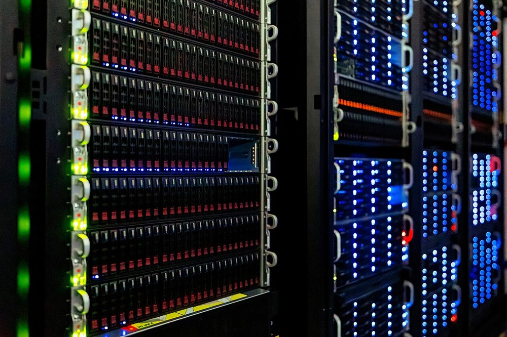 Server racks at NOIRLab headquarters