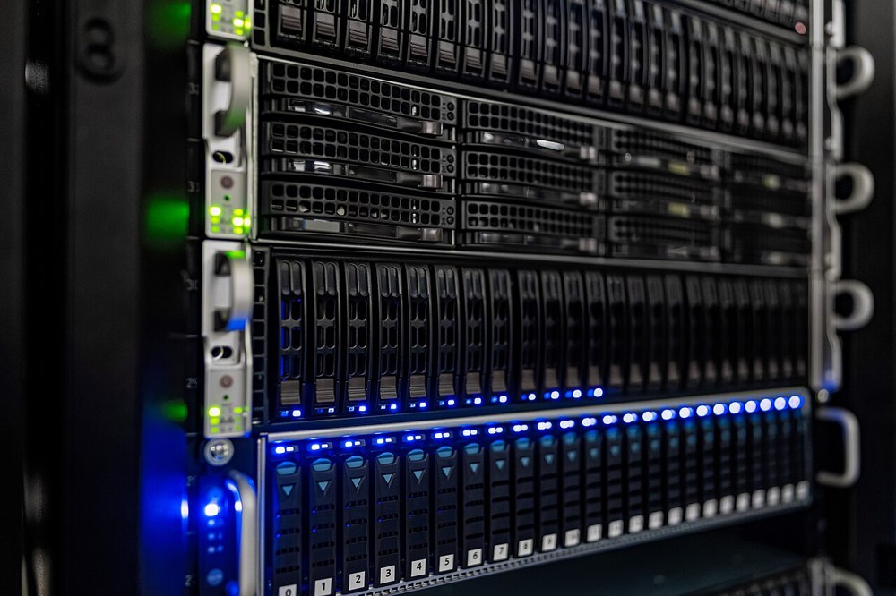 Server racks at NOIRLab headquarters