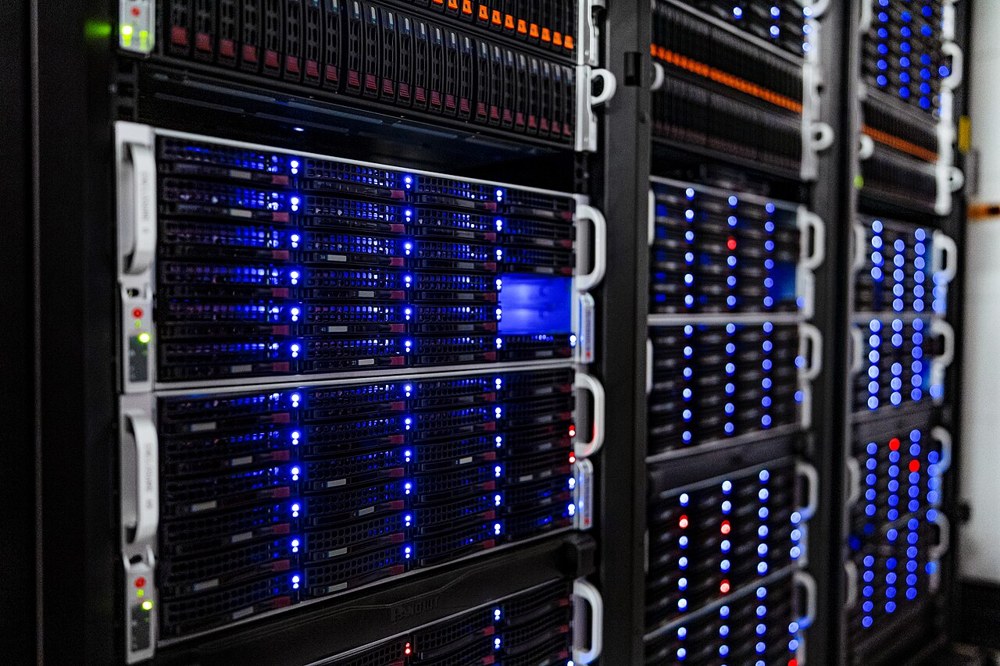 Server racks at NOIRLab headquarters